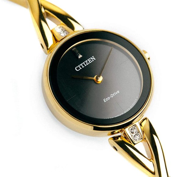 ?Citizen Women\'s Gold Eco-Drive 23mm Watch main image 5